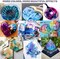 Alcohol Ink Set – 20 Vibrant Colors, High-Concentration Alcohol-Based Ink for Resin Art, Petri Dishes, Coasters, Painting & Epoxy Projects (10ml Each)